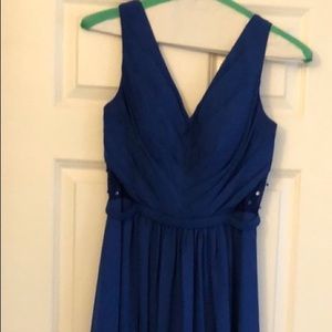 Cobalt Blue Bridesmaides Dress Size 2/4